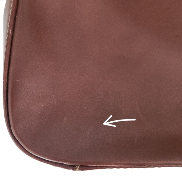 THE TREND Brown Leather Shoulder Bag made in Italy - Picture 16 of 16